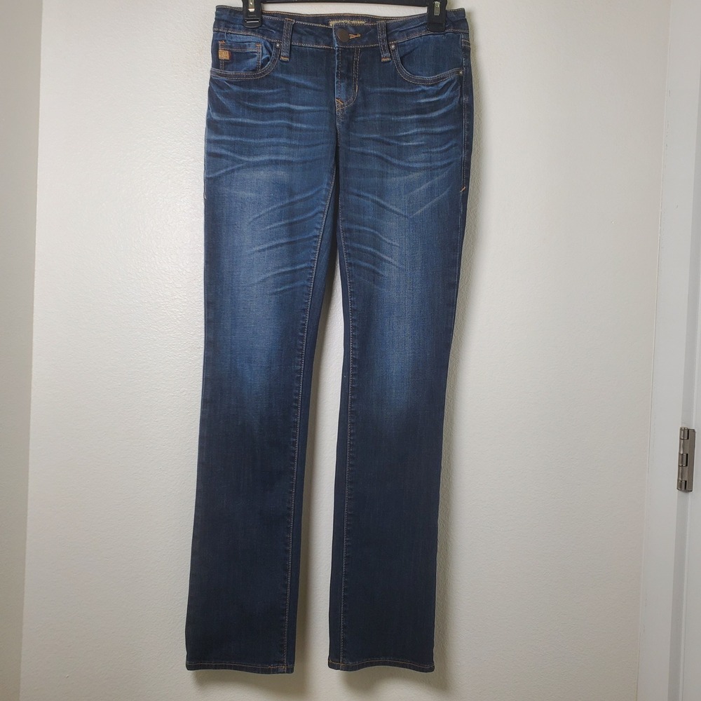 Dear John Downtown Jeans Dark Wash Straight Leg Size 25 Style DJ-SL2004DTN - Picture 11 of 11